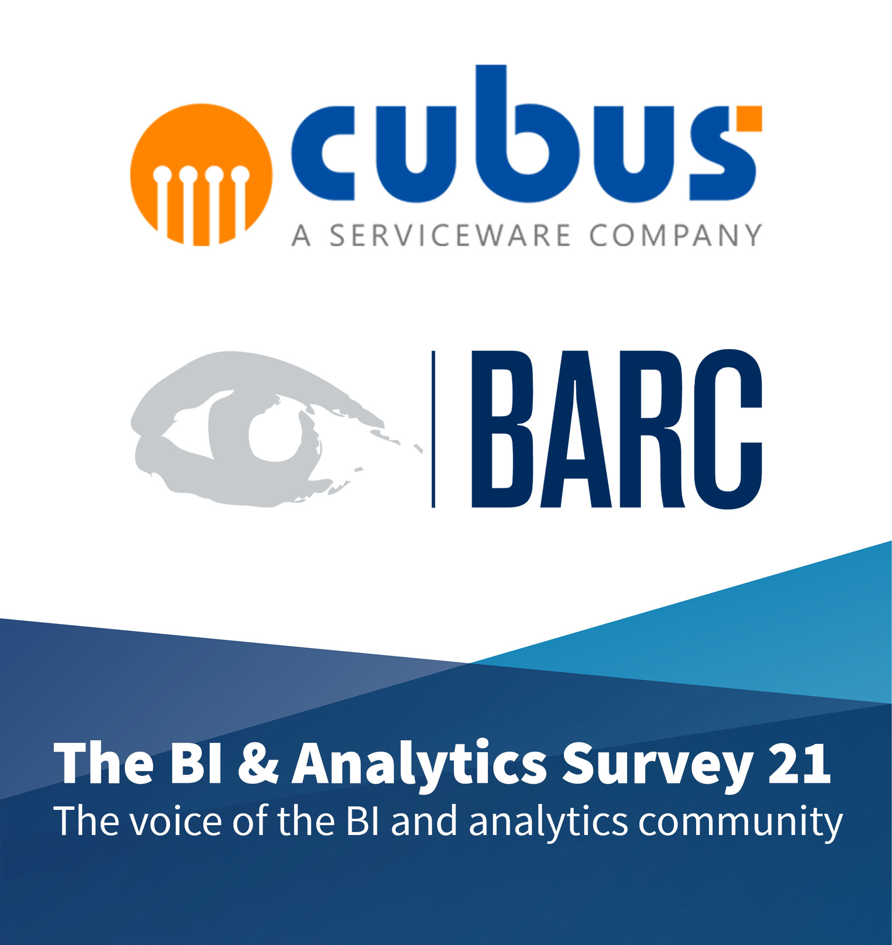 Serviceware Performance im BARC BI and Analytics Survey 21.