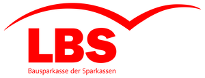Logo: LBS – Bausparkasse der Sparkassen.