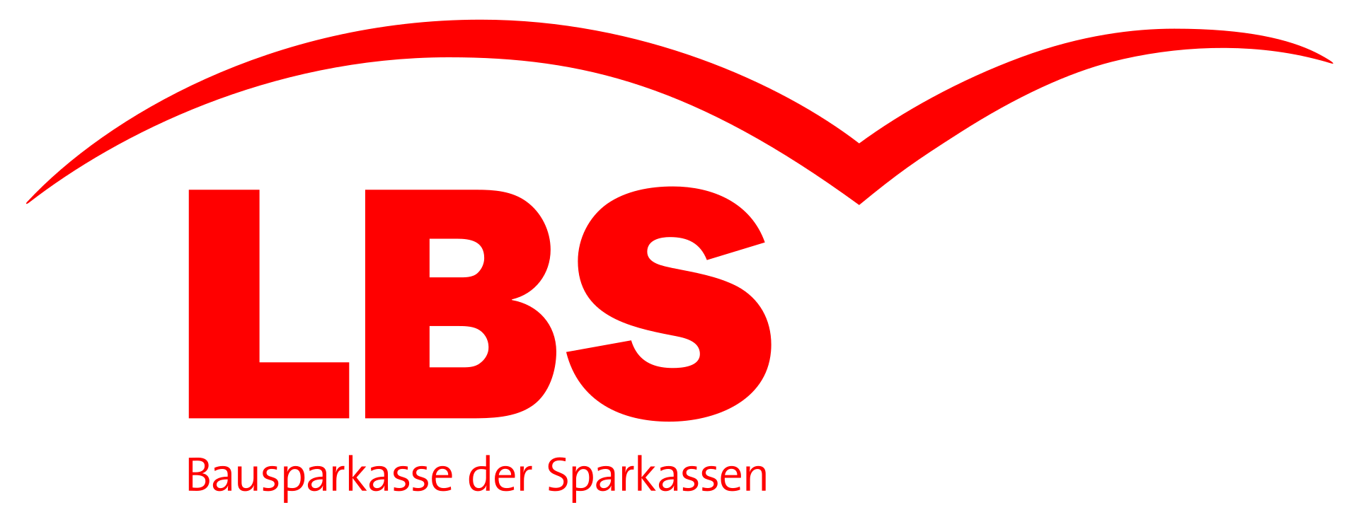 Logo: LBS – Bausparkasse der Sparkassen.