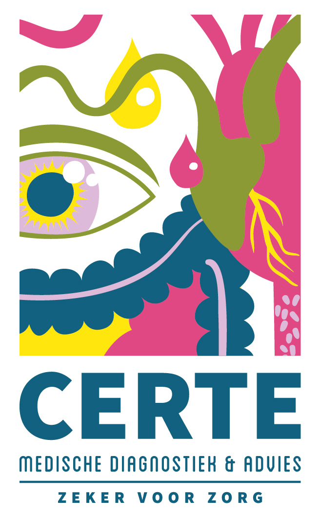 Certe Logo: Medische Diagnostiek & Advies – Zeker Voor Zorg.