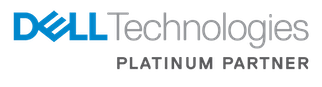 Platinum Partner Logo der Firma Dell Technologies