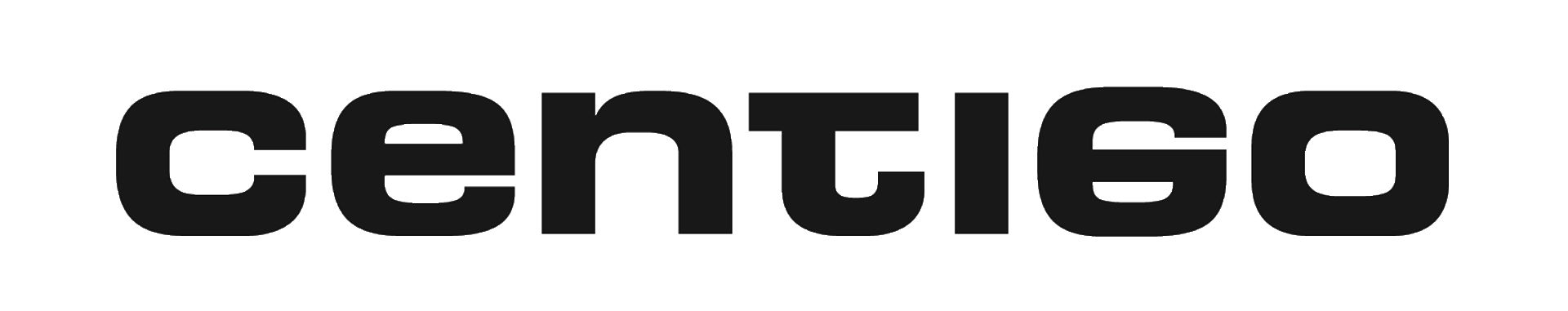 Centigo logo in black and white.