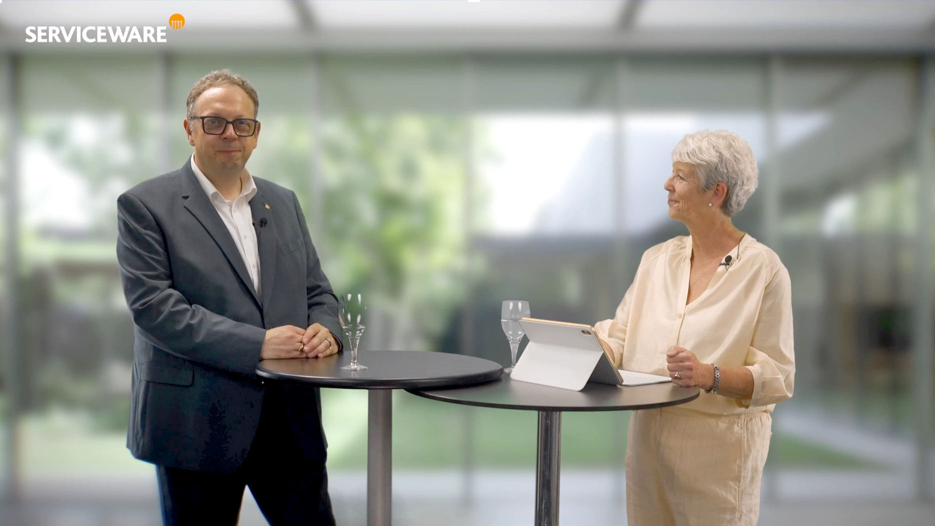Dr. Alexander Becker and Eveline Oehrlich