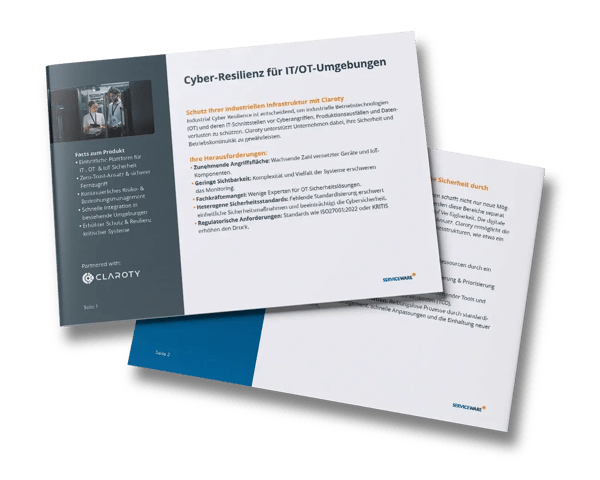 Factsheet Claroty Cyber-Resilienz