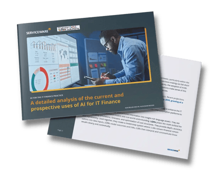 Whitepaper AI for the IT Finance Practice, A detailed analysis of the current and prospective uses of AI for IT Finance